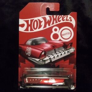 Hot Wheels 80th Anniversary Red Car